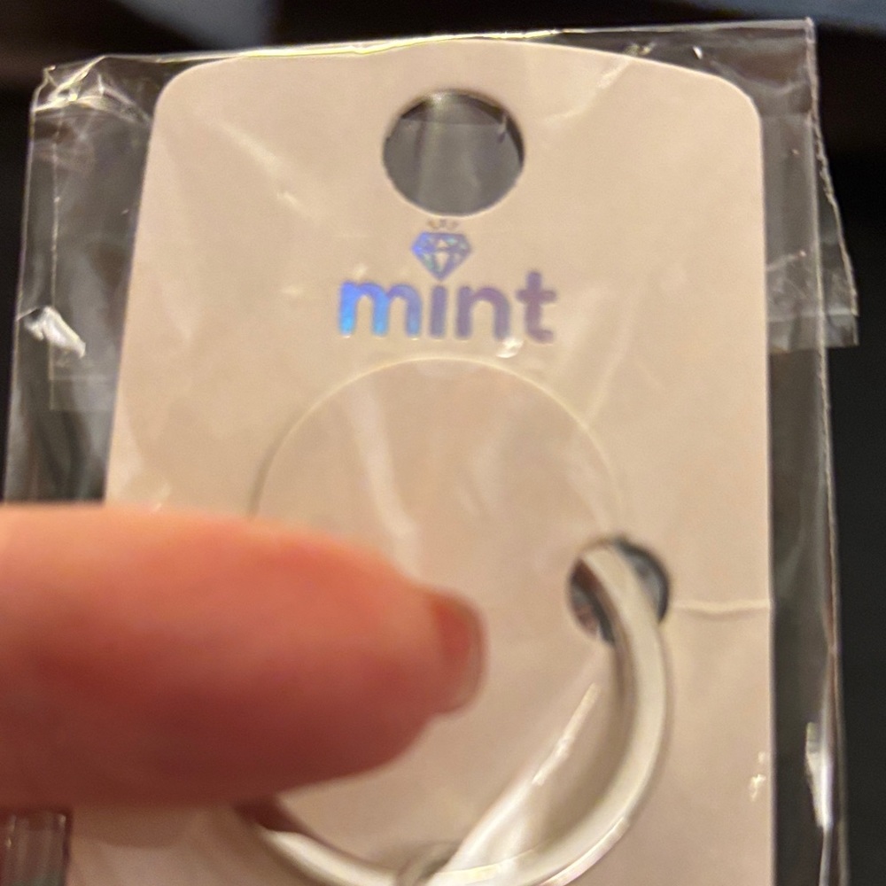 Mint Silver Keyring Accessory - Picture 2 of 2